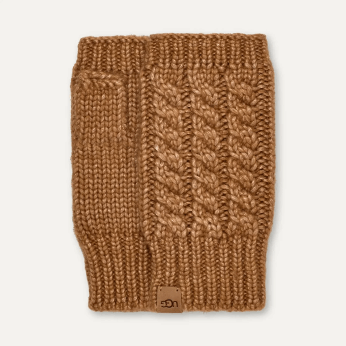 Cable Fingerless Glove Cable Fingerless Glove