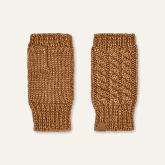 Cable Fingerless Glove Cable Fingerless Glove