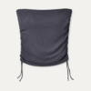 Emilia Bandeau Top Rib