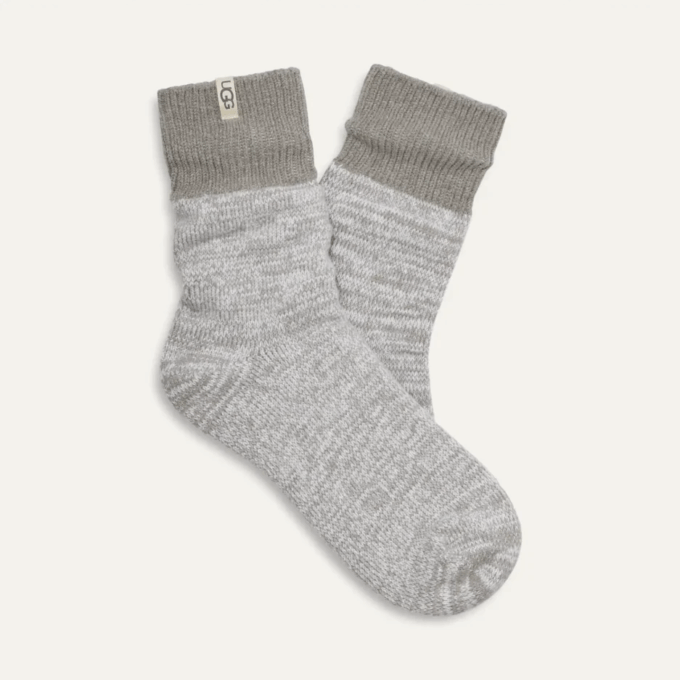 Rib Knit Slouchy Quarter
