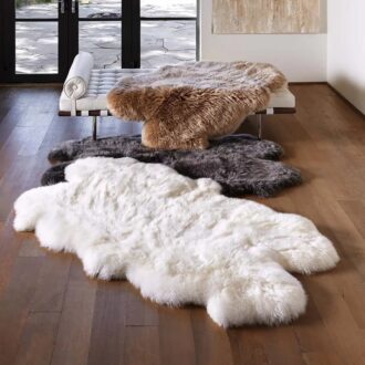 Sheepskin Area Rug Quatro