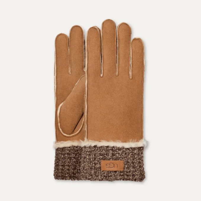 Sheepskin Knit Cuff Glove Sheepskin Knit Cuff Glove