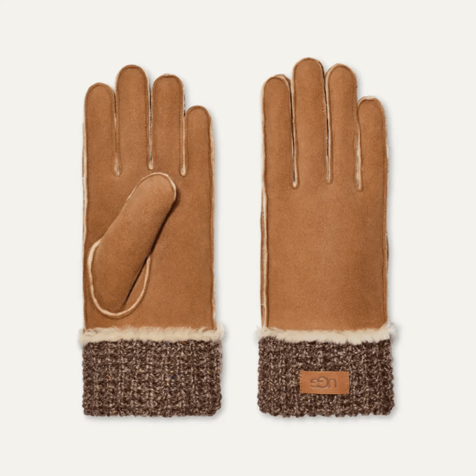 Sheepskin Knit Cuff Glove Sheepskin Knit Cuff Glove